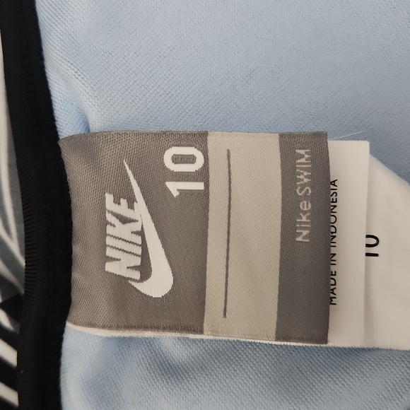 Nike Yellow/Black Floral Tankini Top Size 10 - Picture 5 of 7